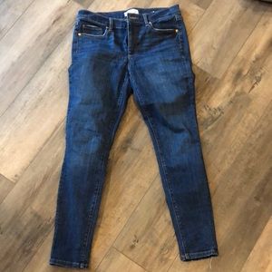LOFT Odern Skinny Corp Jeans, High rise, size 6/28